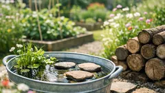 How to turn a UK kitchen garden into a wildlife haven without losing your harvest